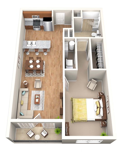 The Bellemeade Floor Plan at Greenway at Fisher Park, North Carolina